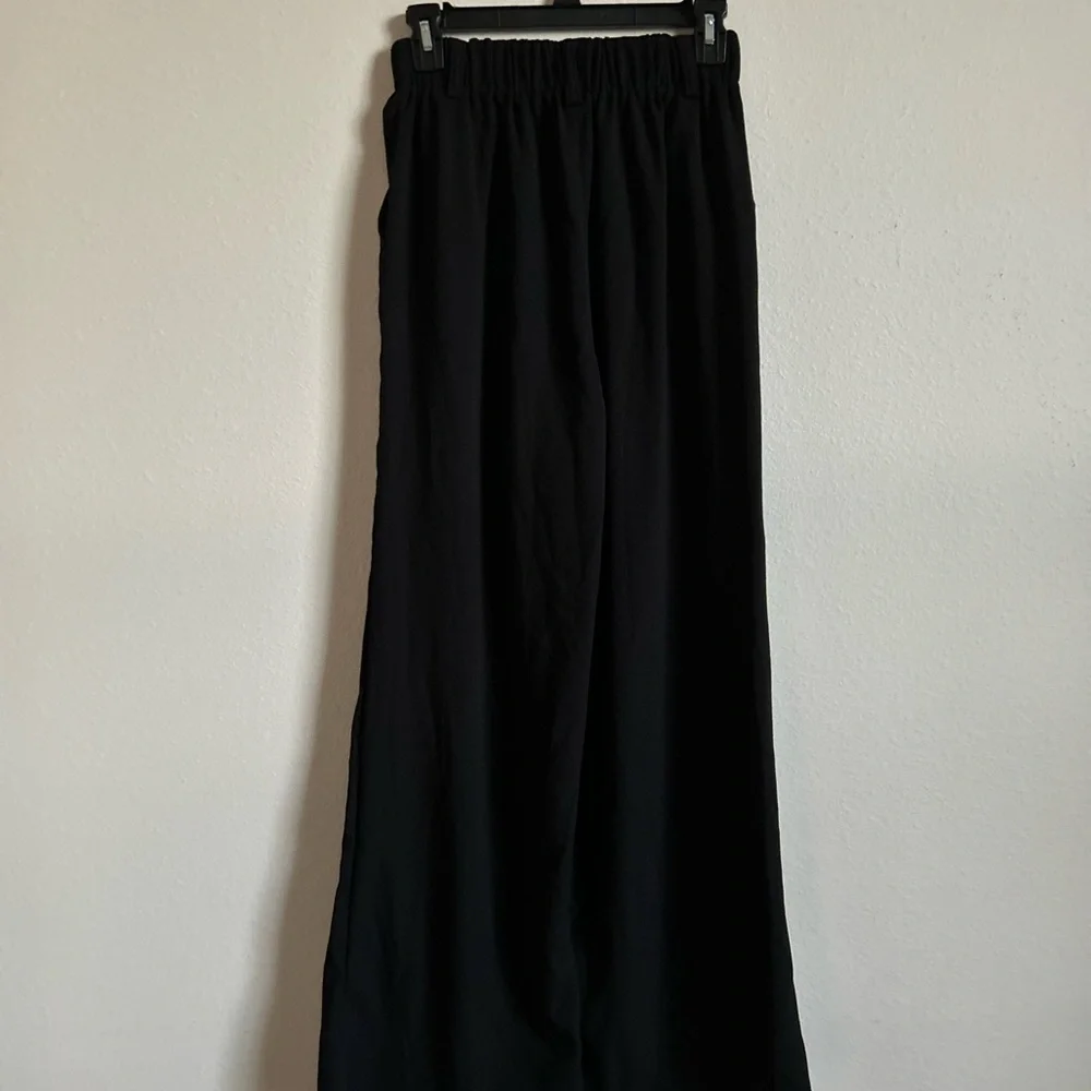 Halara Flex™ High Waisted Pocket Wide Leg Waffle Work Pants - Picture 8 of 10